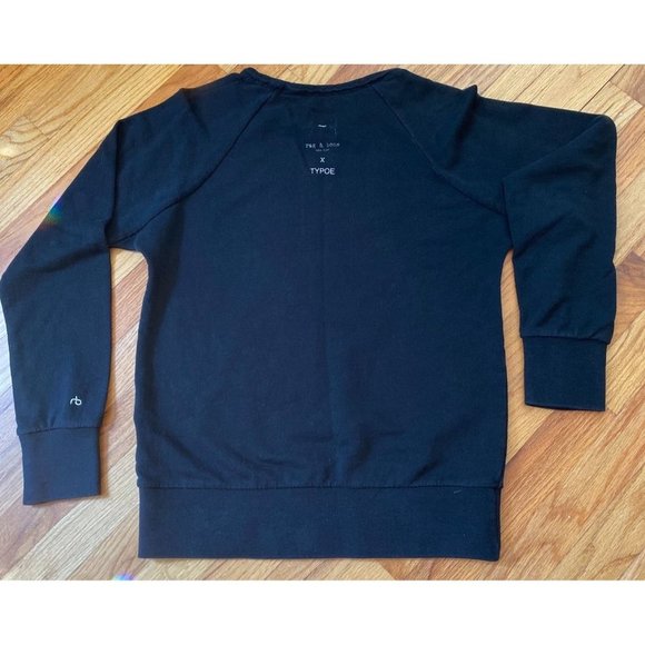 Rag & Bone Houston Project Neon Flowers sweatshirt limited edition XS - Picture 4 of 7